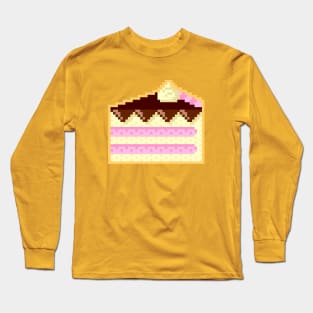 Pixel Cake Long Sleeve T-Shirt